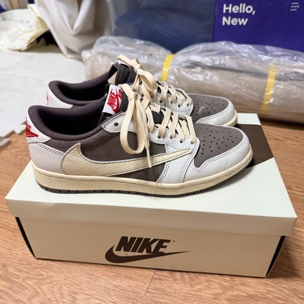 [255] 조던 1 x 트래비스 스캇 레트로 로우 OG SP 세일 앤 리