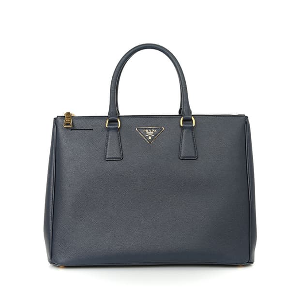 프라다 갤러리아 사피아노 토트백 BN1786 블루 시티백