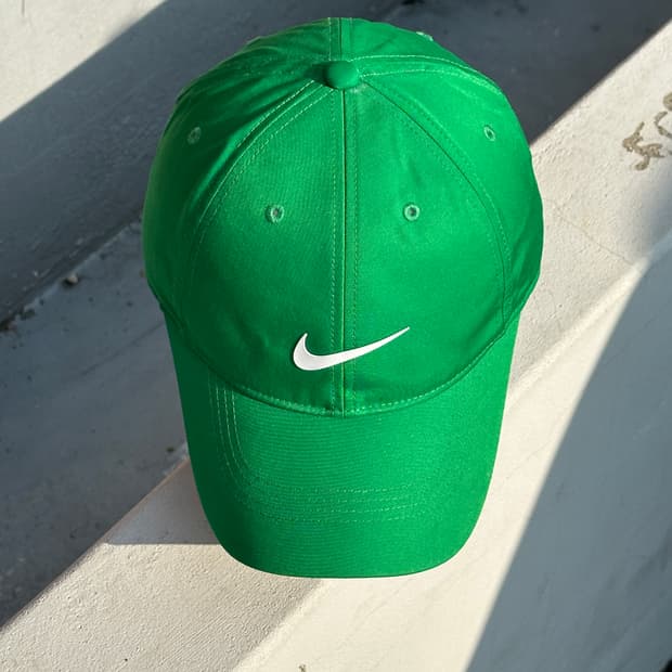 [F] 나이키 로고 헤리티지86 그린 볼캡 모자