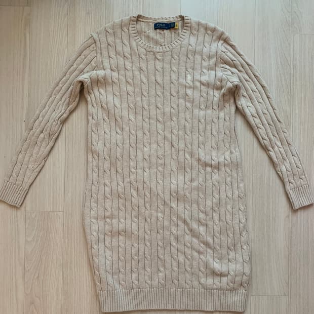 폴로 랄프로렌 롱 원피스 니트