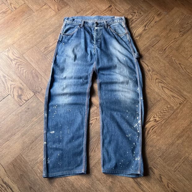 [1]Orslow 오어슬로우 페인터 데님 팬츠