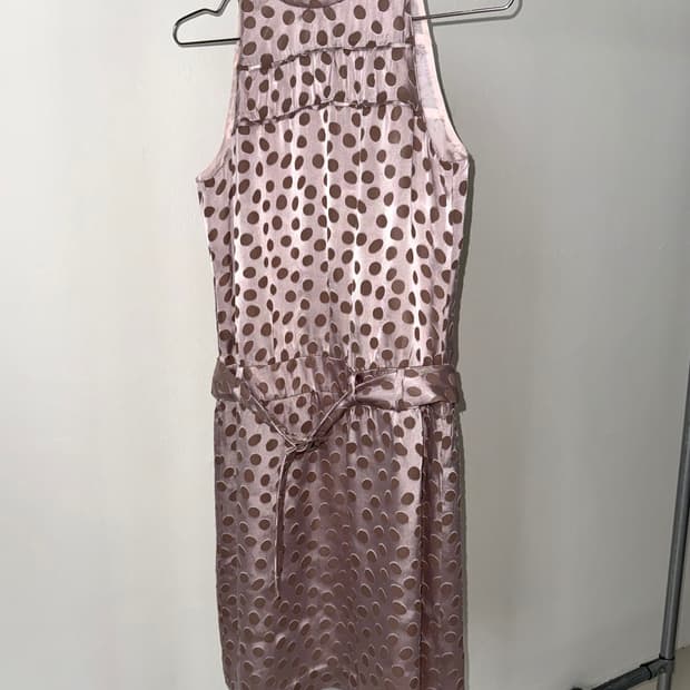 빈티지 도트 원피스