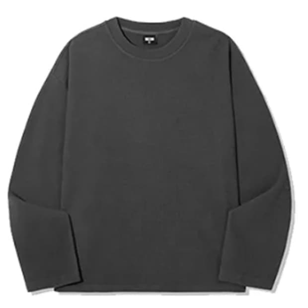 트릴리온 와플 크롭 롱슬리브