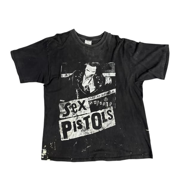 빈티지 90s Sex Pistols 섹스피스톨즈 밴드 티셔츠