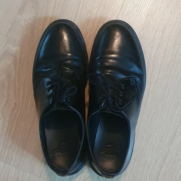 닥터마틴1461 모노 270사이즈 박스x