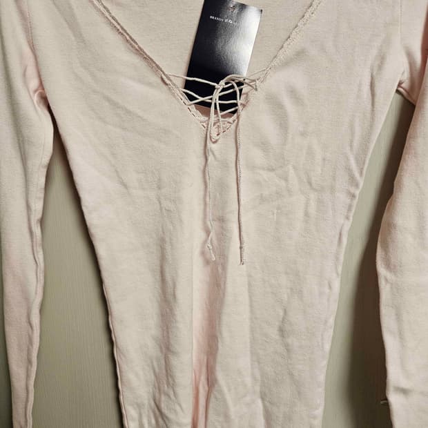 BM pink lacelong sleeve a