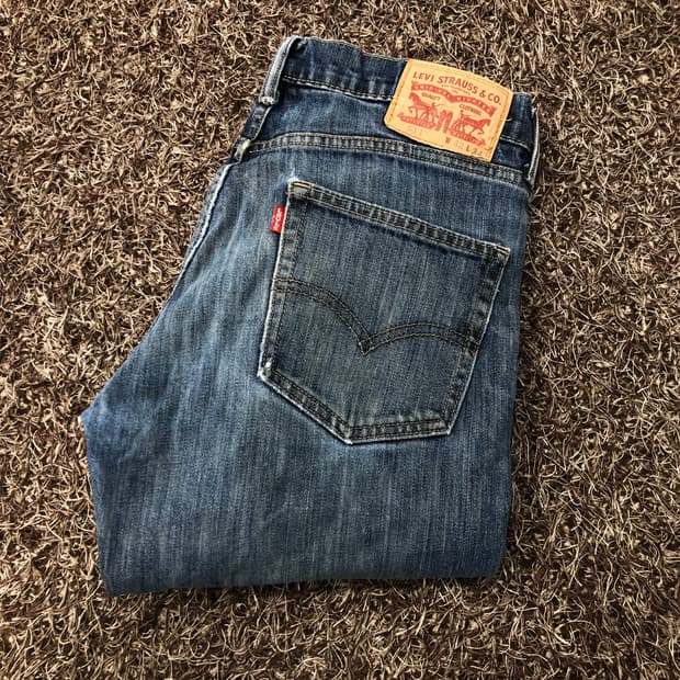 리바이스 511 워싱 데님 팬츠