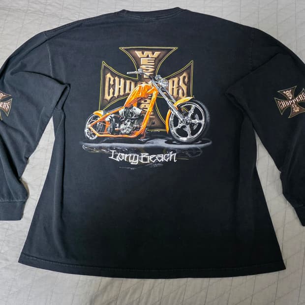 [3XL] 빈티지 WCC 웨스트 코스트 차퍼스 초퍼 롱슬리브