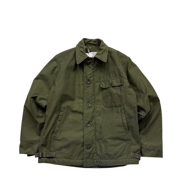 80s U.S NAVY A-2 덱 자켓