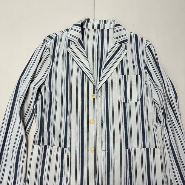 East Harbour Surplus 스트라이프 자켓 50사이즈