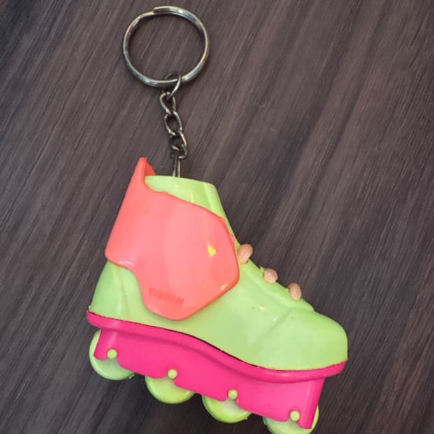 빈티지 키링 인라인스케이트