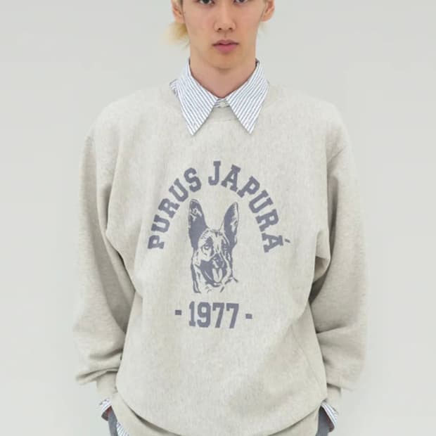 시오타 스웻셔츠 4size