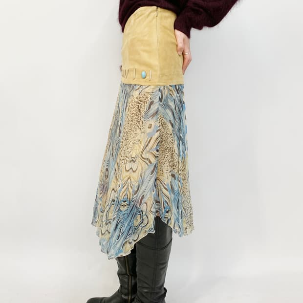 ABSOLU PARIS made in france  웨스턴 스커트