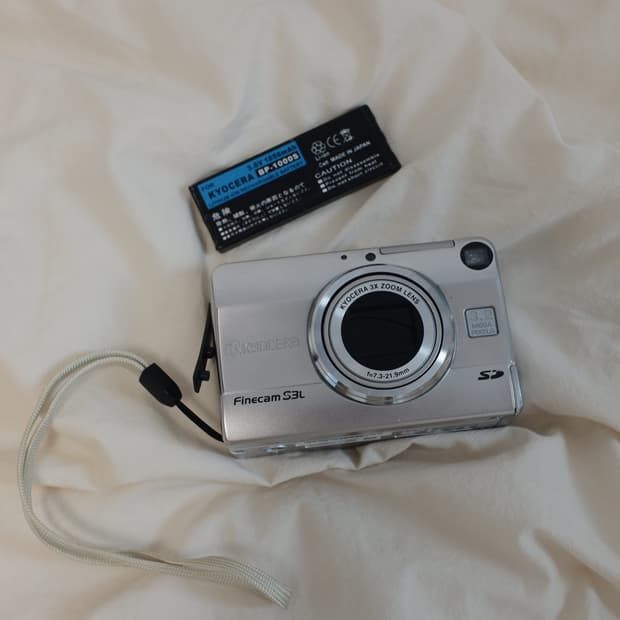 쿄세라 Finecam S3L 카메라 부품용