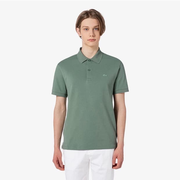 미개봉 라코스테 컬러크록 폴로 피케티 반팔100 다크카키