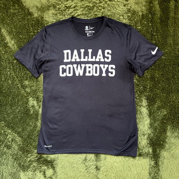 [M] 나이키 NFL 댈러스 카우보이스 코치 티셔츠 블랙