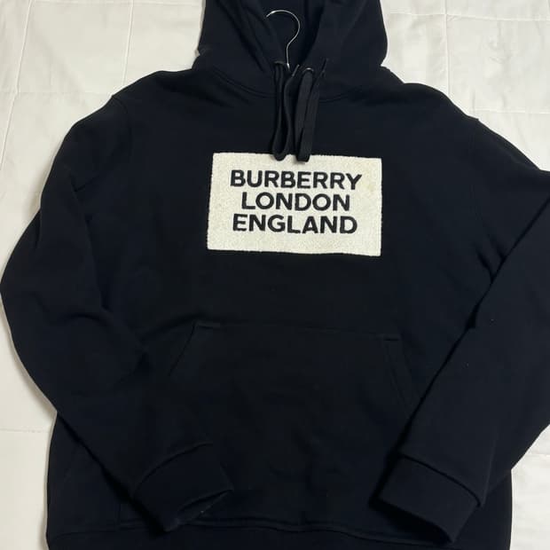 버버리 런던 후드티 M