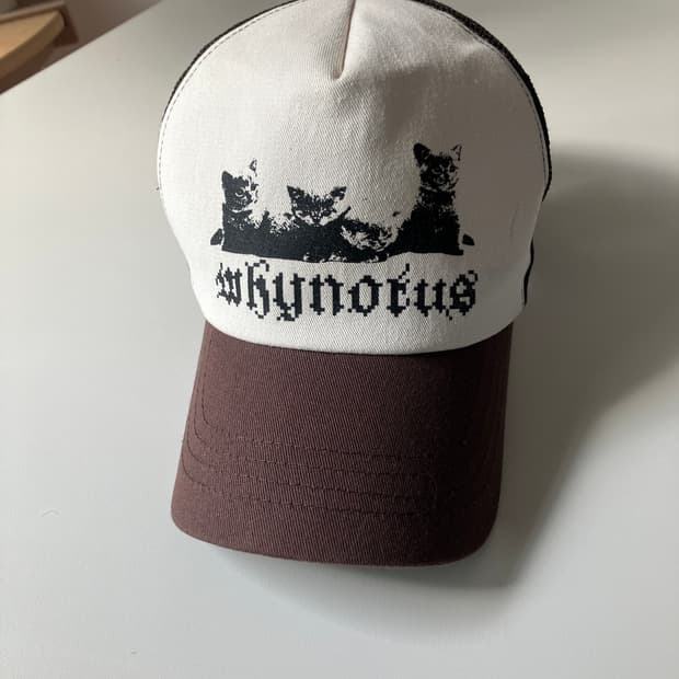 와이낫어스 매쉬 볼캡 브라운