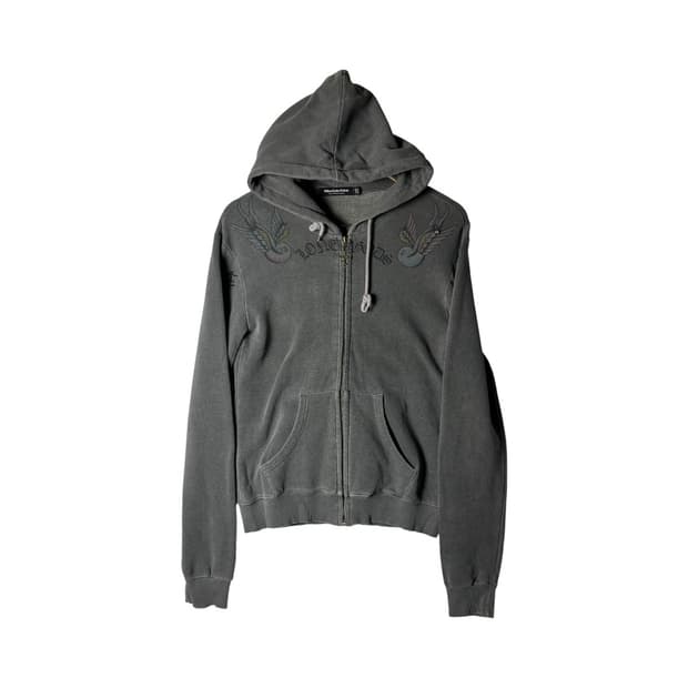 [Billion Dollar Babes] 펑크 타투프린팅 후드집업