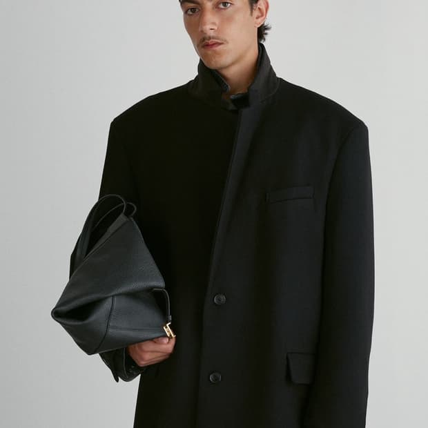 S->M 교환) 렉토 타스마니아 싱글 코트 블랙