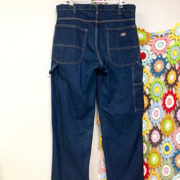 디키즈 릴렉스핏 카펜터 워크 데님팬츠 청바지 32 _ 인디고블루