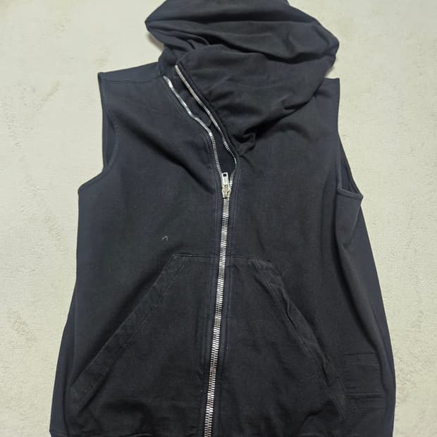 [L] 릭오웬스 마운틴 후드집업 슬리브리스