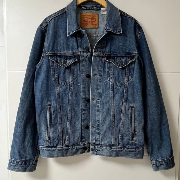 리바이스 청자켓 M