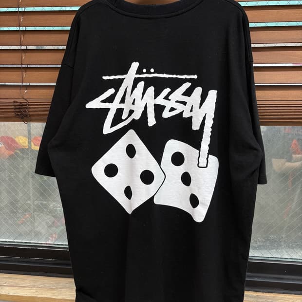 Stussy 스투시 다이스 피그먼트 다이드 티셔츠