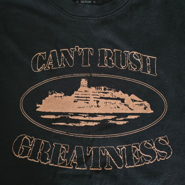 코르테이즈 X 센트럴씨 CAN'T RUSH GREATNESS 반팔 티셔츠