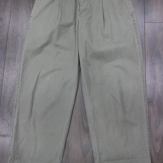 폴로 밀리터리복각 하이웨스트 팬츠 30