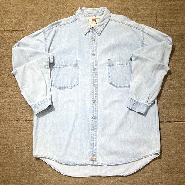 (XL) 90s Levi's 리바이스 코튼 데님 셔츠