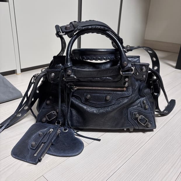 발렌시아가 네오 카골 시티 스몰 s 사이즈 숄더백