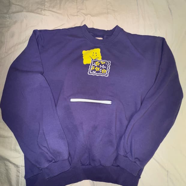 30/-裏毛　COOKIEポケットクルースウェット