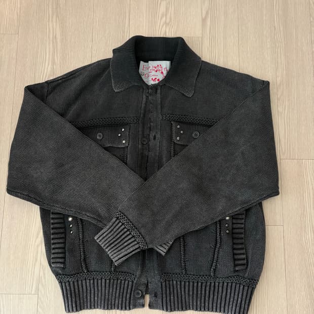 Gakihara Cardigan Knitted (charcol)