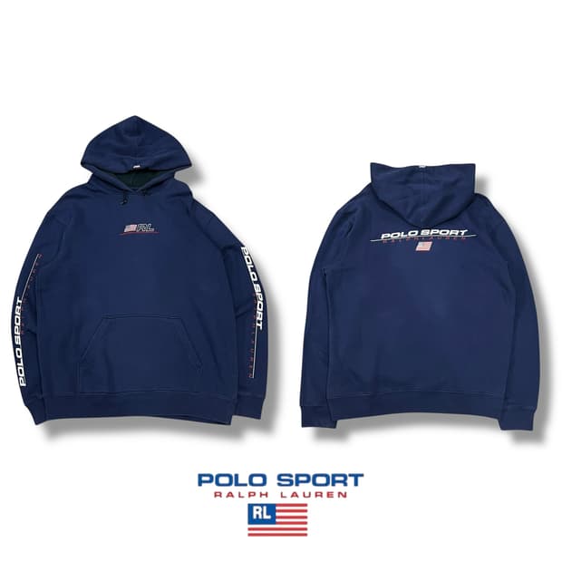 폴로 스포츠 로고 후드티 s08519