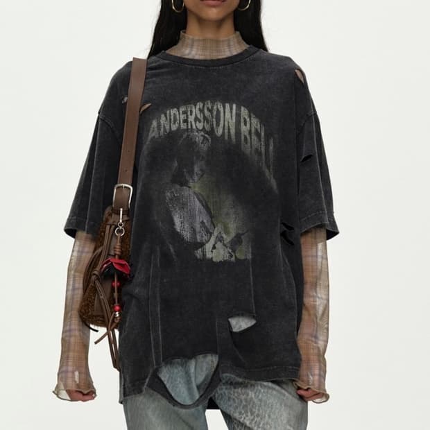 [Andersson Bell]LAYERED T-SHIRT 