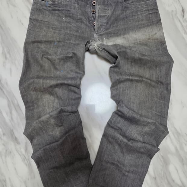 디젤 블랙골드 스트레이트 데님