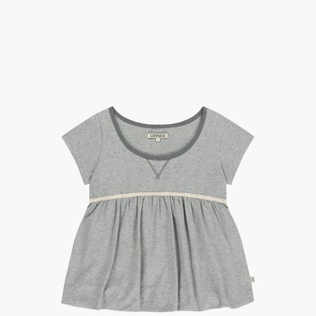 코이세이오 레이스 벌룬 티셔츠