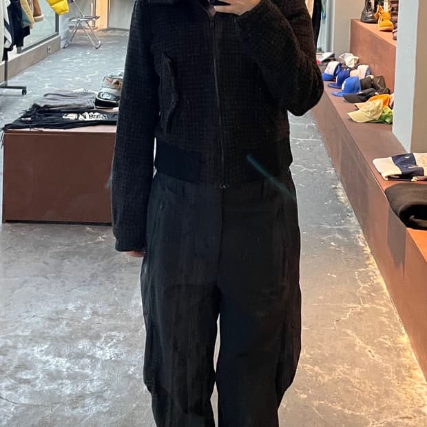 아크네 스튜디오 헤리스 트위드 자켓 H976