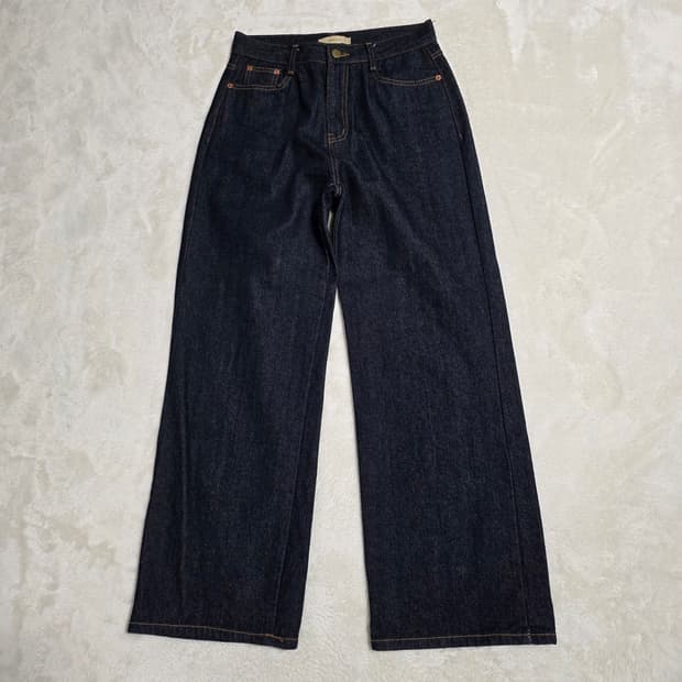 (L)여성 THE RAW 와이드 데님 팬츠 