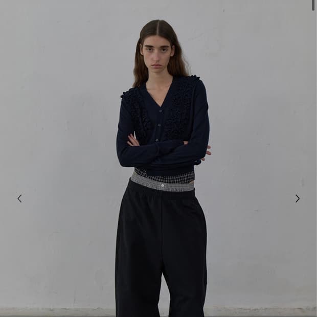 lcdc LAYERED CHECK 스웻팬츠 새상품