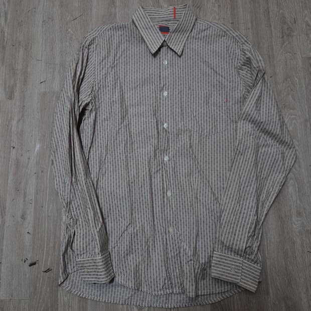 휴고 보스 스트라이프 셔츠 L(100)