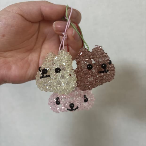 고전 산엑스 카피바라 비즈 키링