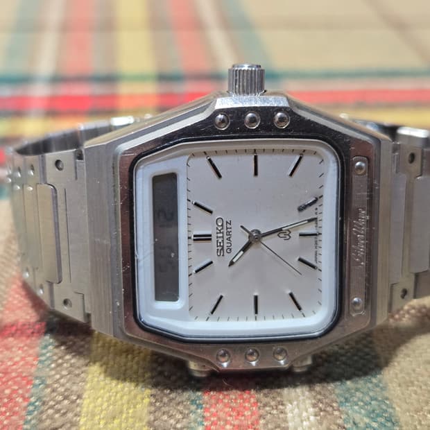 빈티지 세이코 아나디지 h357-514a