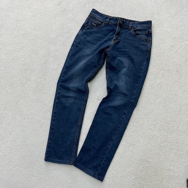 82 후부 일자핏 데님 바지 0414M