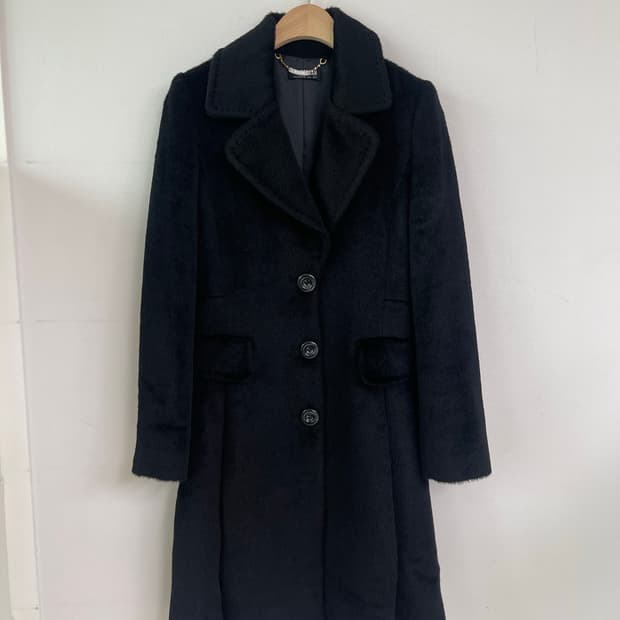 모르간 MORAN 수리 알파카 모헤어 혼방 울 코트 44