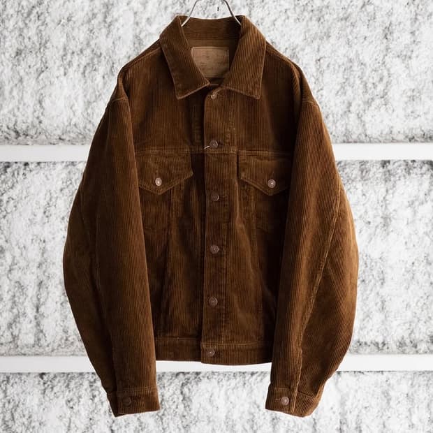 언유즈드 UNUSED 24FW 코듀로이 자켓 브라운 3사이즈 판매합니다