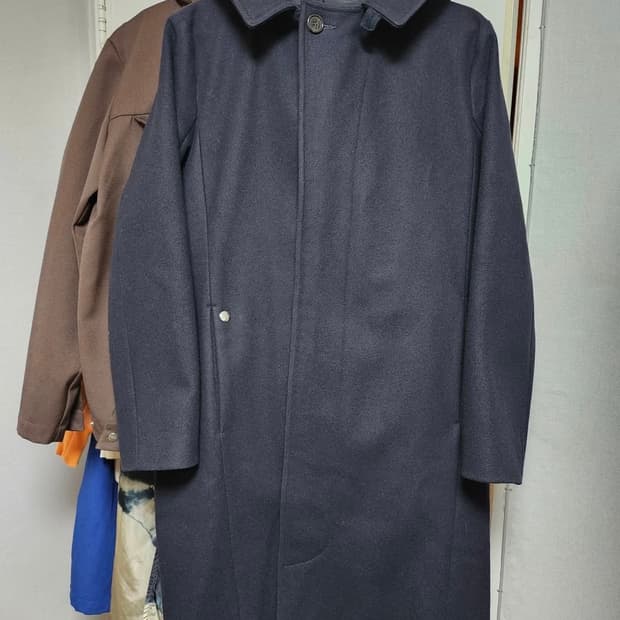 블레스 후디드 코트