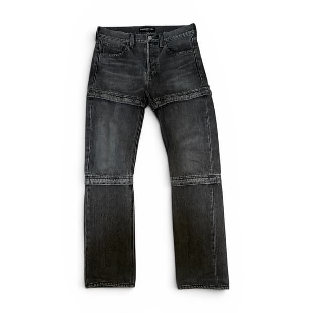 발렌시아가 컨버티블 데님