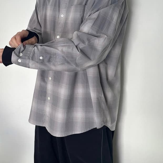 [택 있음] 해칭룸 Archive Shirt V2 쿨그레이 2사이즈